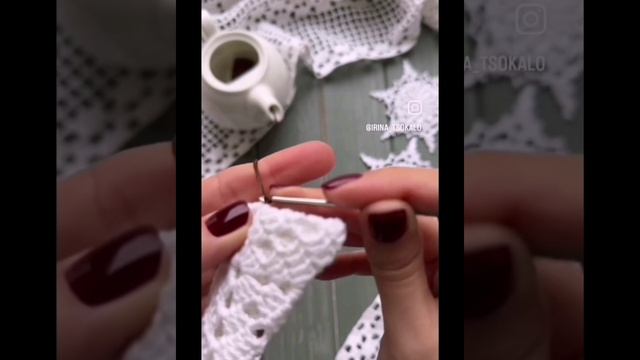 Ёлочная игрушка ёлочка связанная крючком.