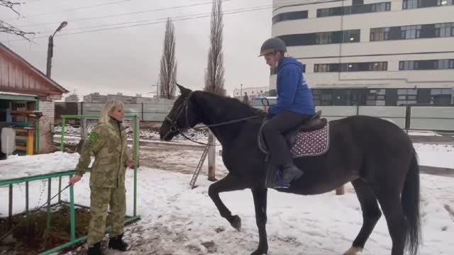 Занятие по конному спорту