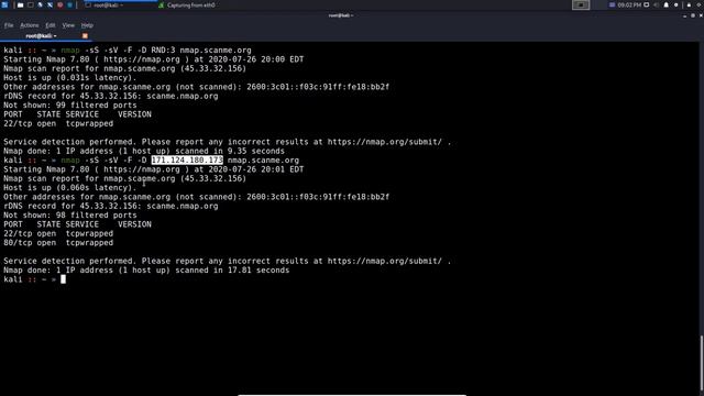 3 Nmap - Firewall Evasion (Decoys, MTU & Fragmentation)