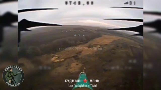 Район н.п. Удачное-Котлино. Бандеровцы готовят опорники к западу от Покровска. На месте стройки ...