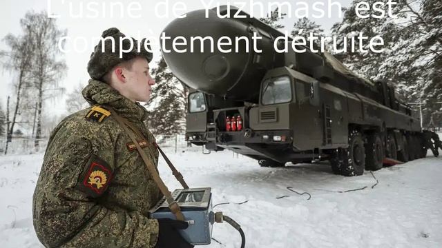 L'usine de Yuzhmash est complètement détruite