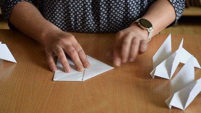 Мастер-класс по оригами «Голубь мира!»