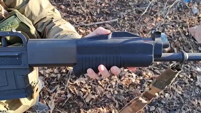Обзор трофейного итальянского боевого гладкоствольного ружья 12-го калибра Franchi SPAS-15, сост...
