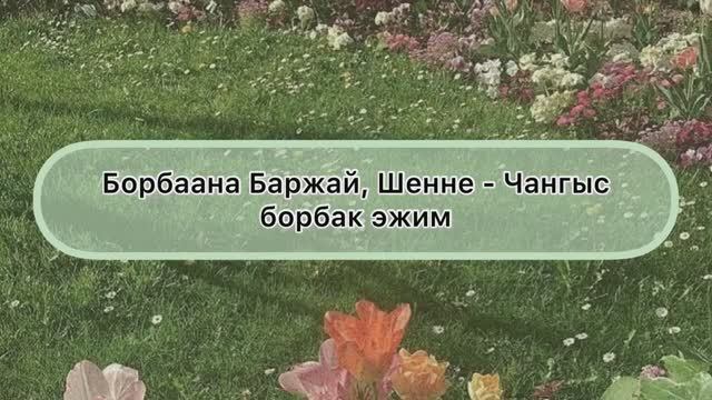 Чангыс борбак эжим (караоке)