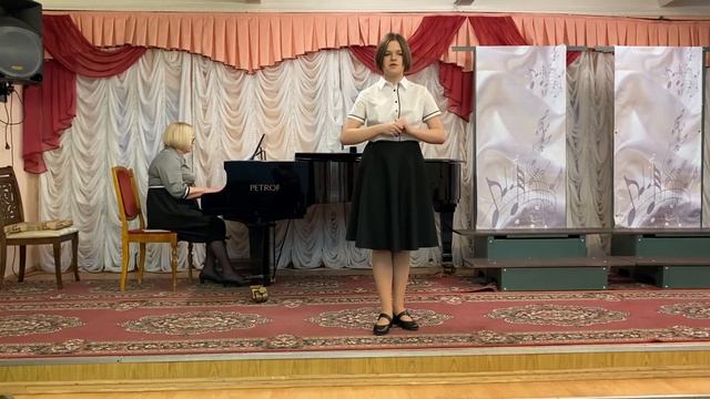 Кретова Элиза. 1. Н.А.Римский-Корсаков, сл. А. Майкова «О чем в тиши ночей…»2. Ария Нины