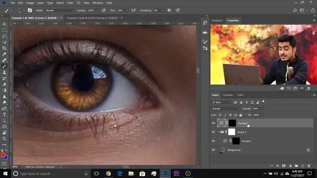 Create Amazing Details in the Eyes with Photoshop!
