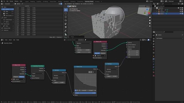 Proximity Shading with Geometry Nodes ｜ Blender 3.0⧸3.1 tutorial-ap7pAKJeWJs