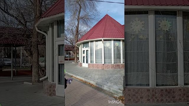 Ника на скейтборде. Осенняя прогулка