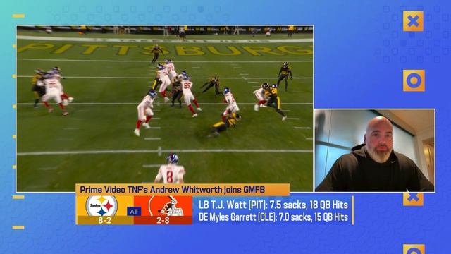 Andrew Whitworth Joins GMFB to Discuss TNF