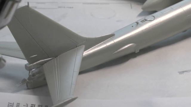 Советский стратегический бомбардировщик Ту-95 (Звезда, 1:144) часть вторая
