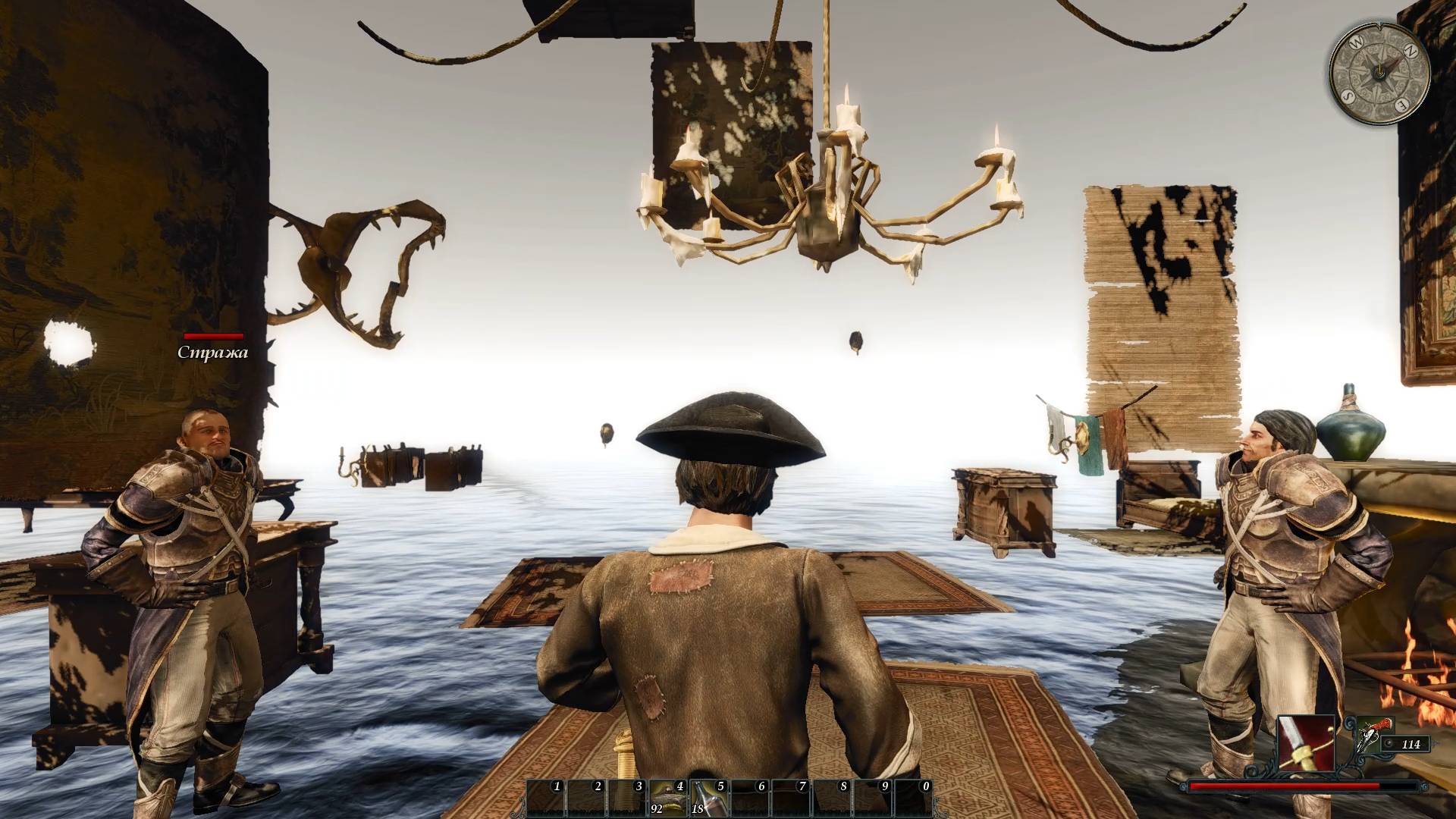 Risen 2: Dark Waters. Крутой прикольный баг. Прохождение от SAFa.