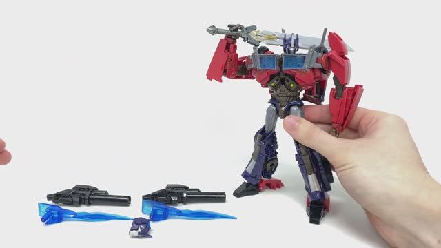 Оптимус Прайм APC Toys Обзор и сборка Трансформера Прайм