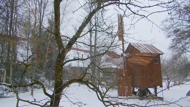 Самый маленькая ветряная мельница в Беларуси