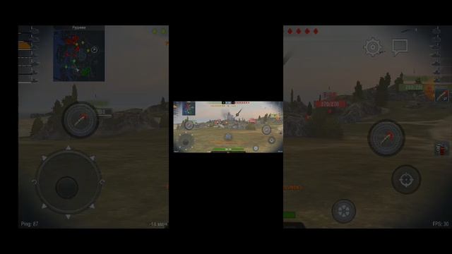 вторая часть Tanks Blitz играю один