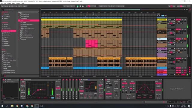 How to make a melodic house remix "BENEE - A Little While". Part 2