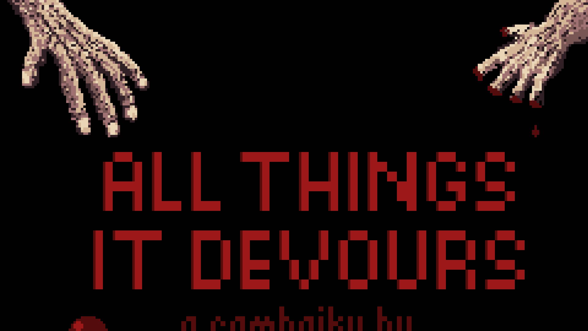 Pokemon All Things It Devours - взлом GBA ROM - короткий взлом Pokemon Horror Rom без скримеров