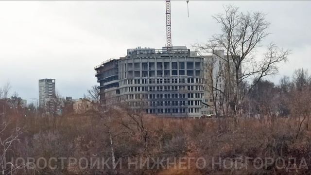 Строительство ЖК "КМ Дом на Барминской" и гостиниц (Коливинг) IT-кампуса "Наймарк" // Ноябрь 2024