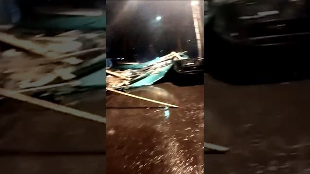 Сильный ураган прошёл в Москве