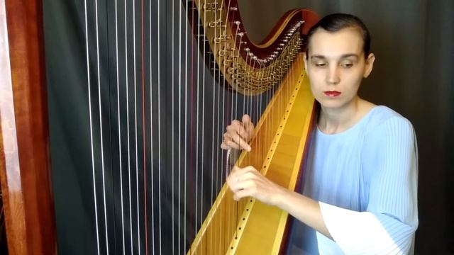 "Вечная любовь" из к/ф "Тегеран-43" (harp cover)