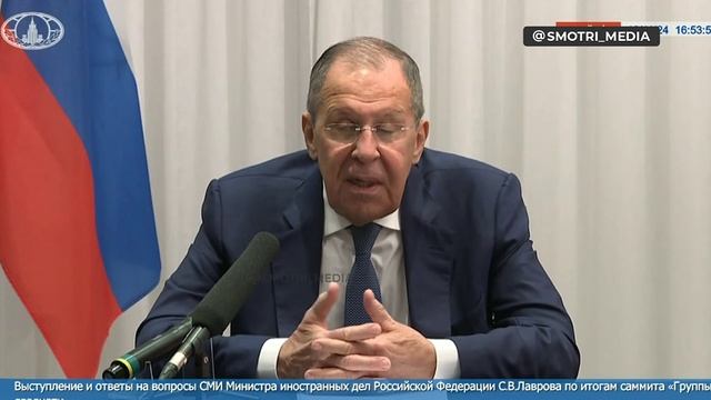 Лавров бразильскому корреспонденту: