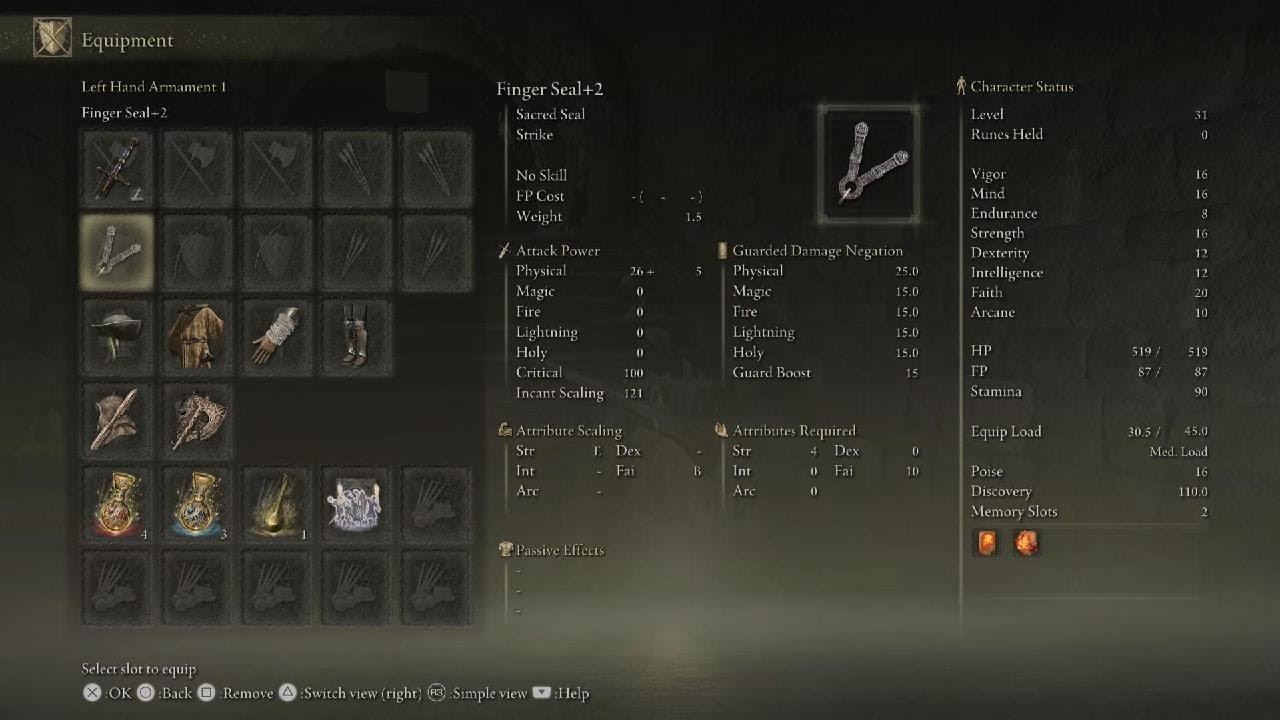 ELDEN RING - Erdtree Burial Watchdog (Impaler's Catacombs)