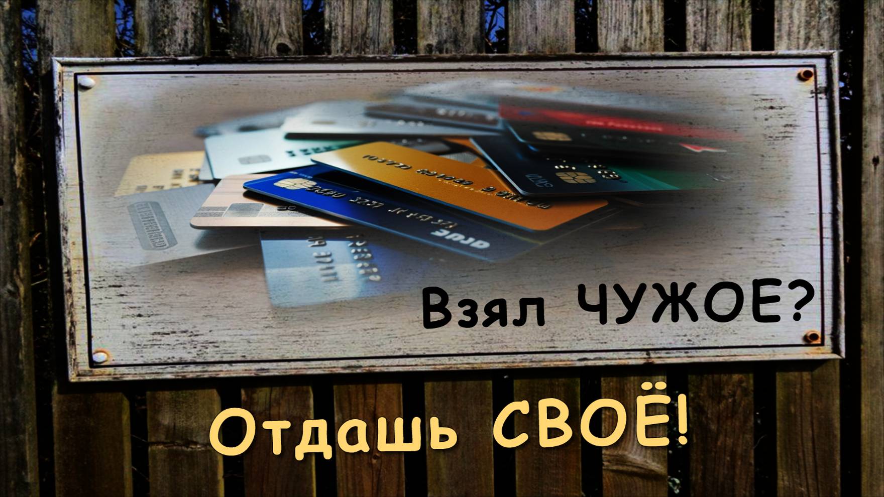 Свои и Чужие деньги. Жизнь взаймы – Кредитное Рабство или... – Нумерология