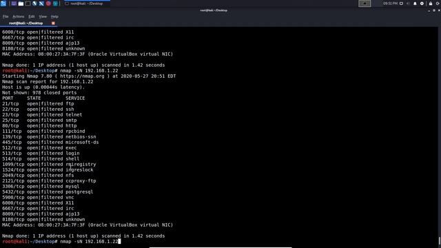 1 Nmap - Inverse TCP Flag Scanning (FIN, XMAS & NULL)