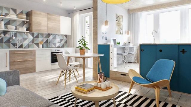 Интересные идеи для оформления интерьера маленькой хрущёвки