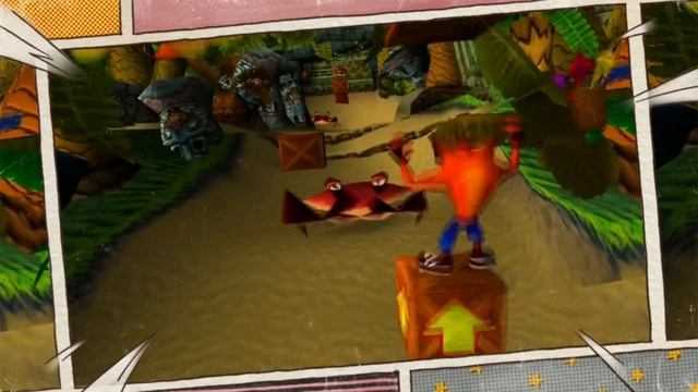 Краткая история об игре на PlayStation Crash Bandicoot