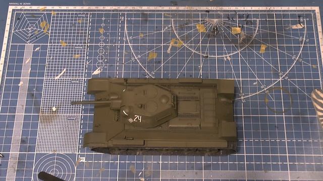 Советский средний танк Т-34/76 (Звезда, 1/35) часть третья