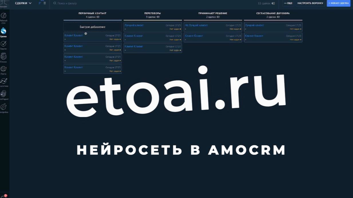 Как etoAI помогает не терять клиентов и увеличивать продажи | ai-отчеты для управления продажами