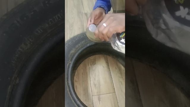 how to car tyre polish