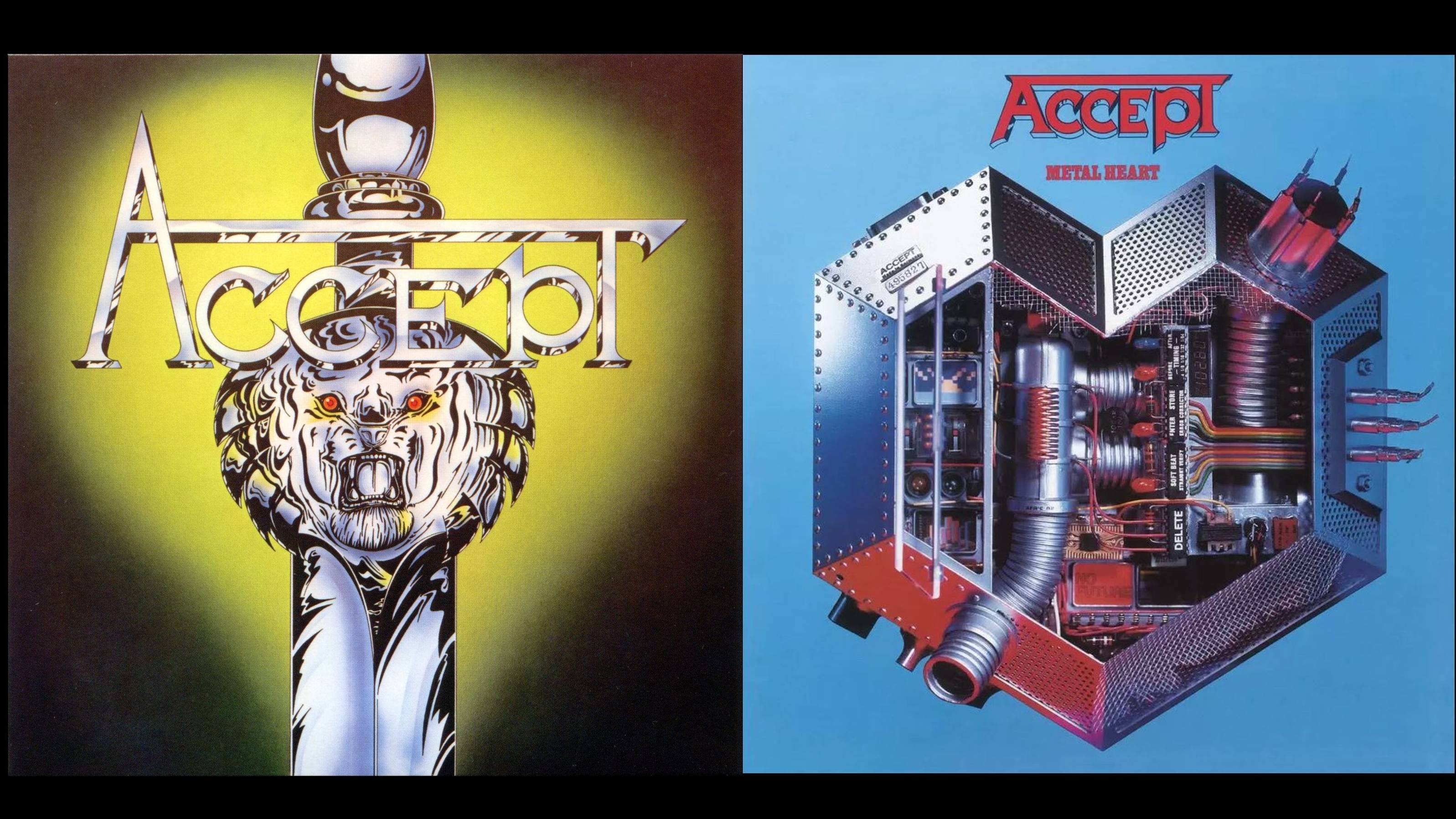 Accept  - I'm A Rebel (1980) + Metal Heart (1985) Full Albums