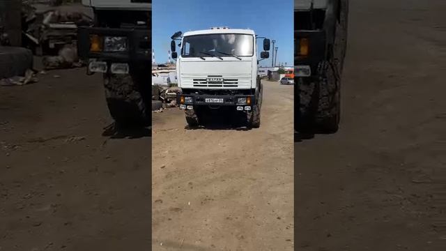 После ремонта КАМАЗ 63501.