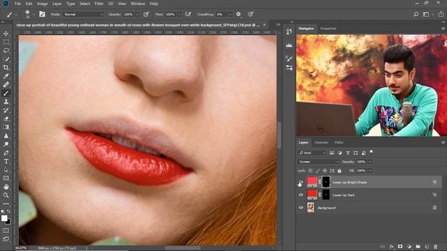 Create Highly Realistic Lipstick in Photoshop