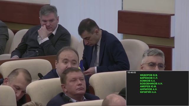 Курские депутаты устроили дискуссию при принятии бюджета на 2025 год