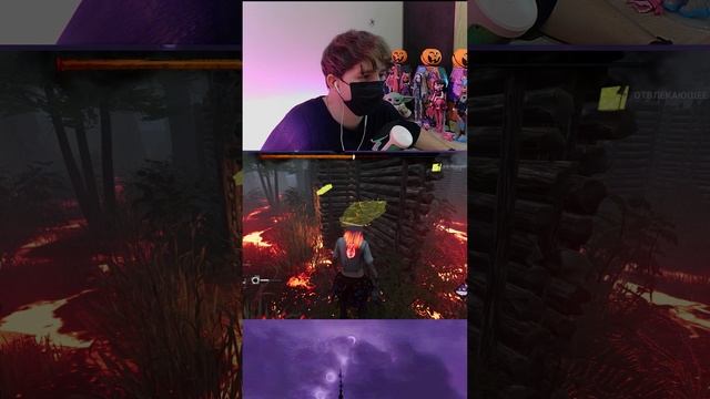 Манс с гостфейсом #dbd #dbdshorts #deadbydaylgiht #deadbydaylightfunnymoments