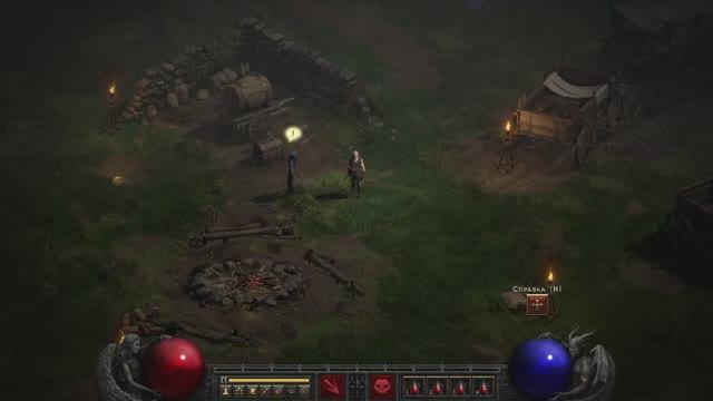 В ИГРЕ DIABLO II RESURRECTED — НЕКРОМАНТ ПРИЗЫВАТЕЛЬ — БЕЗ КАРТЫ С ОДНОЙ ЖИЗНЬЮ