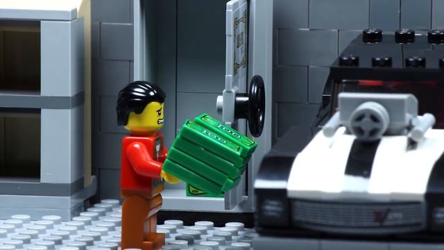 Lego-Big Safe Robbery Escape Fail