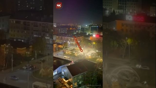 Сообщают что улице Красной в Краснодаре начали тестировать иллюминацию возведенную Галицким.