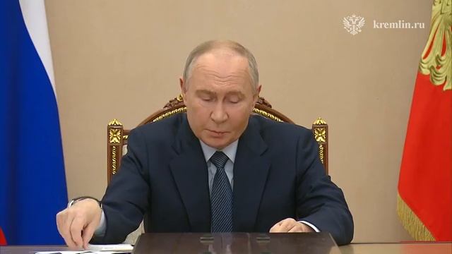 Владимир Путин. Совещания с руководством Минобороны, ВПК и разработчиками ракетных вооружений 22 ноя