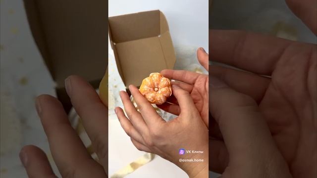 Новогодние свечи. Свечи мандарины