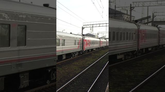 Электровоз ЧС7-015 (ТЧЭ-1) со скорым поездом "Северный Урал" №084Е Приобье - Москва.