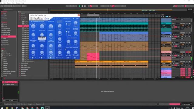 34. Electronic track from start to finish like Röyksopp. First day. Free project for Ableton Live