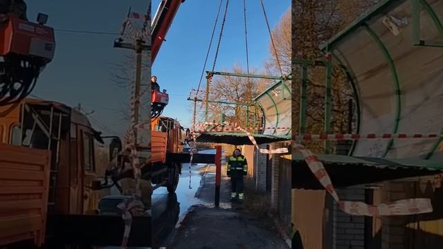 В Воскресенске ликвидируют последствия ночного шторма