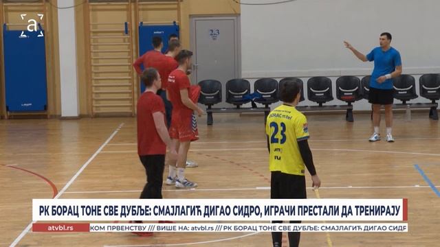 РК Борац тоне све дубље: Смајлагић дигао сидро, играчи престали да тренирају