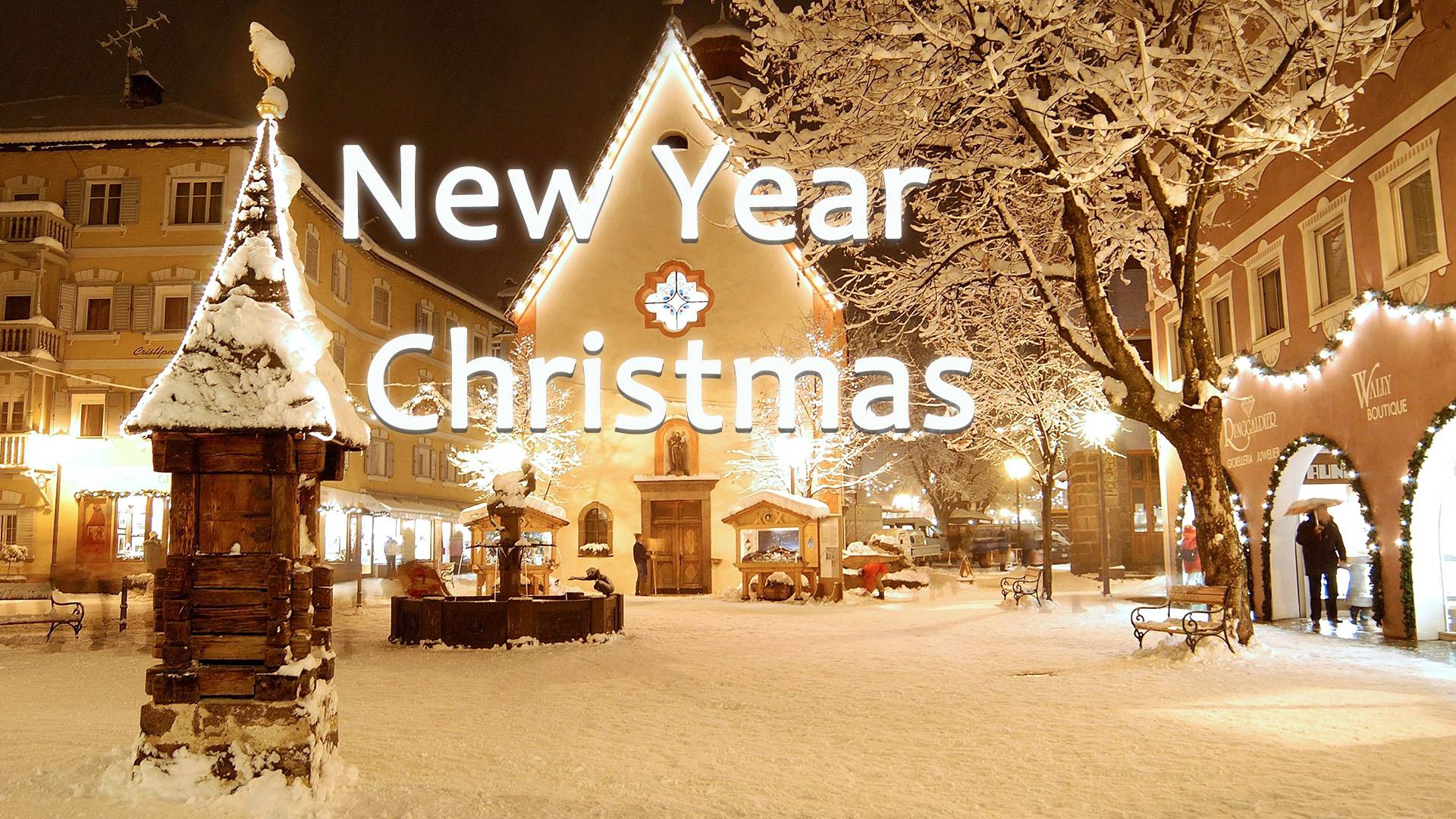 Festive bells New Year Christmas