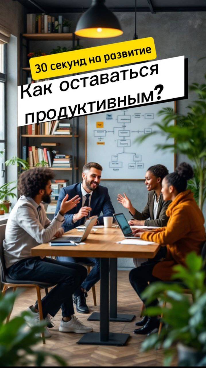 "Как оставаться продуктивным" 30 секунд на развитие" #саморазвитие #мотивация