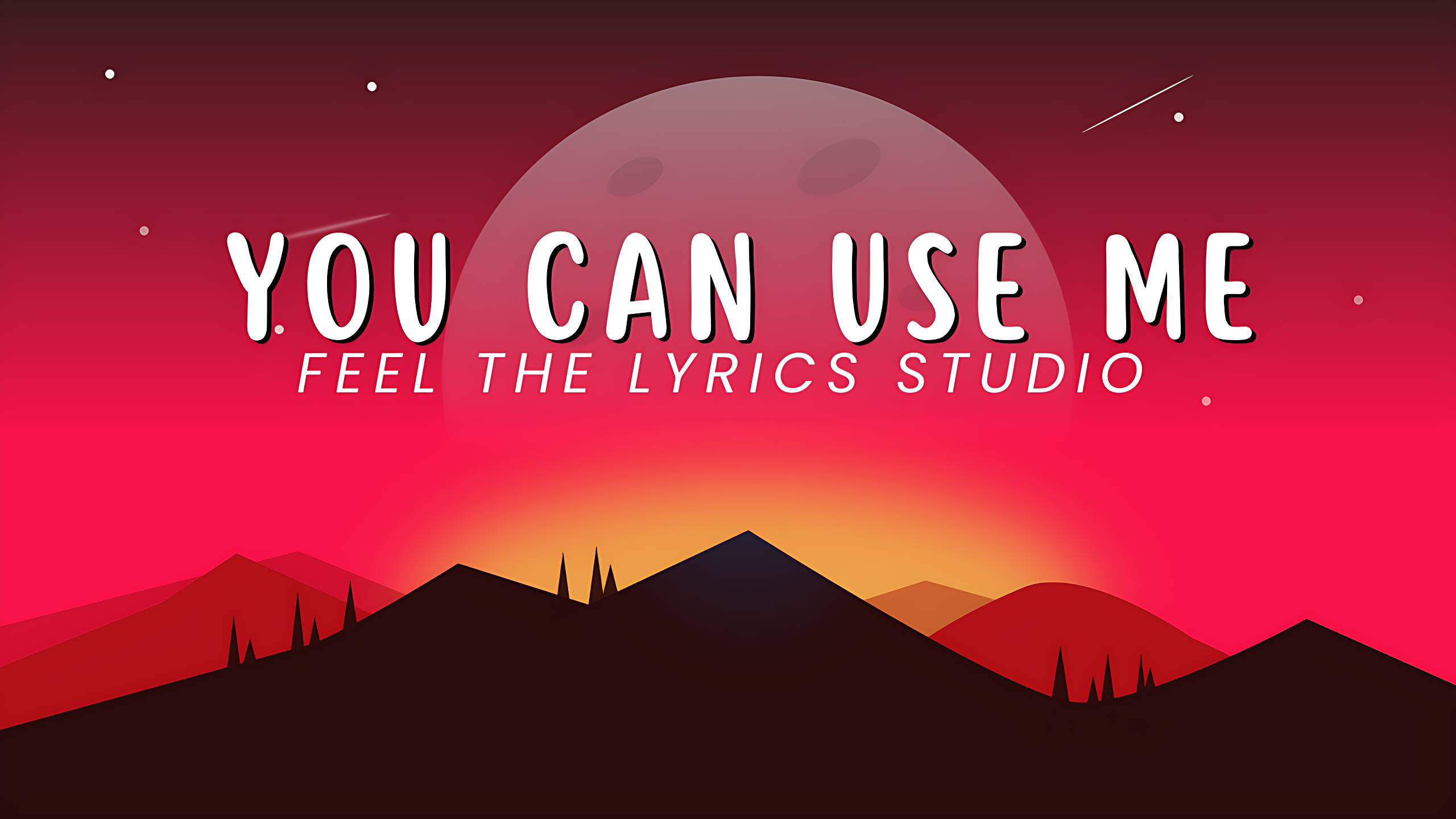 YOU CAN USE ME / SONG VIDEO / FEEL THE LYRICS STUDIO