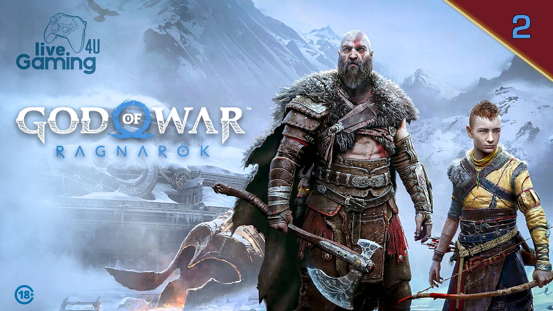 God of War Ragnarok | Прохождение на ПК часть 2  #LG4U_GOWragnarok #livegaming4u #lg4u